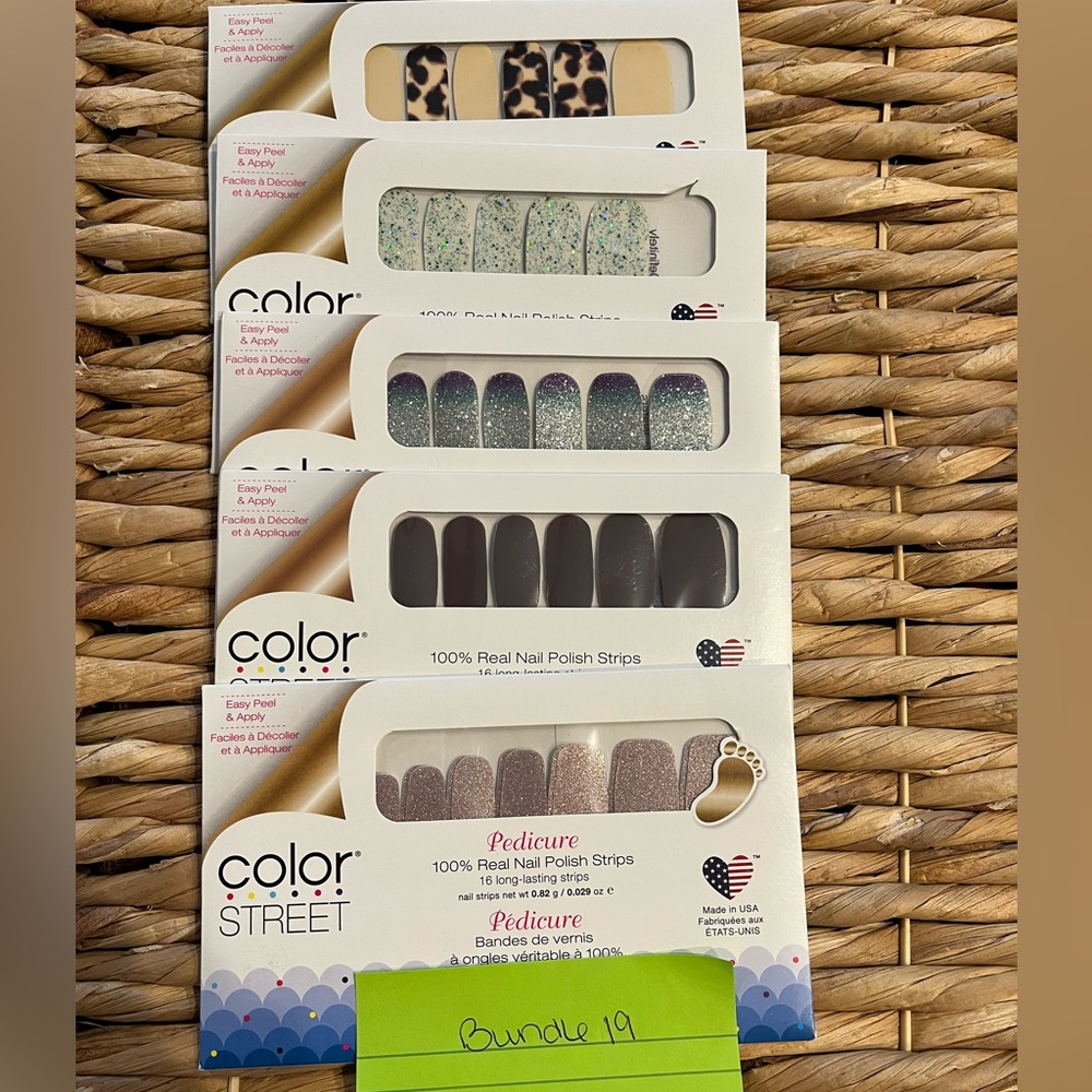 Color Street Nail Wraps Bundle 19